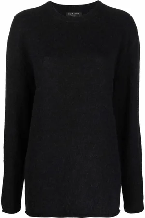 RAG&BONE Dame, Strikkevarer, Svart, L