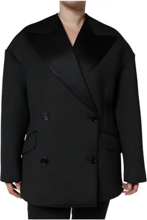 Dolce & Gabbana Dame, Jakker, Svart, M