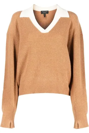 RAG&BONE Dame, Strikkevarer, Brun, M