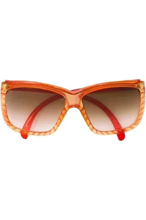 Dior Dame, Pre-owned, Oransje, ONE SIZE