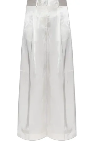 Jil Sander Dame, Bukser, Hvit, S