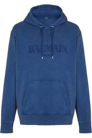 Balmain Herre, Gensere & Hettegensere, Blå, XL