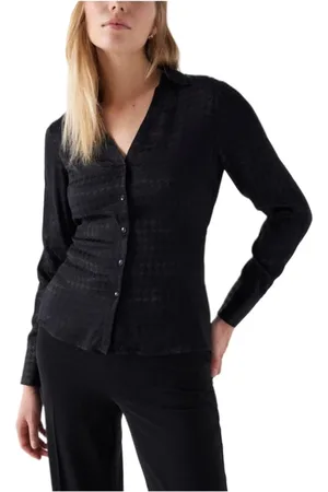 Salsa Dame, Bluser & Skjorter, Svart, M