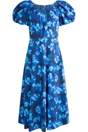 ULLA JOHNSON Dame, Kjoler, Blå, 2XS
