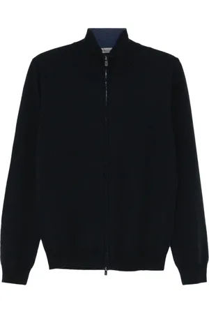 corneliani Herre, Strikkevarer, Blå, M