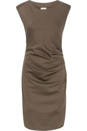 Kaffe Dame, Kjoler, Brun, S