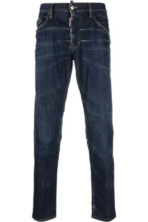 Dsquared2 Herre, Jeans, Blå, 2XL