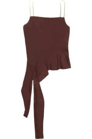Helmut Lang Dame, Topper, Brun, M