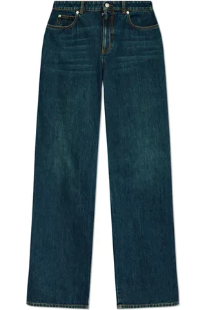 Alexander McQueen Dame, Jeans, Blå, W24