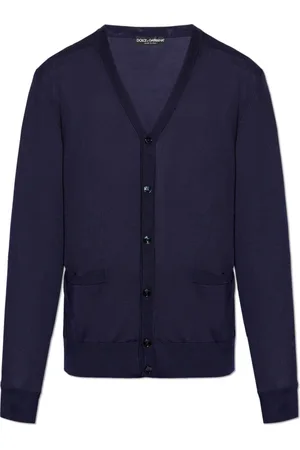 Dolce & Gabbana Herre, Strikkevarer, Blå, S