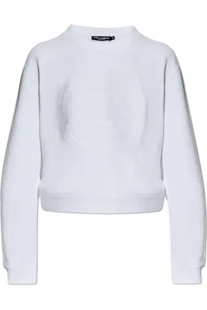 Dolce & Gabbana Dame, Gensere & Hettegensere, Hvit, S