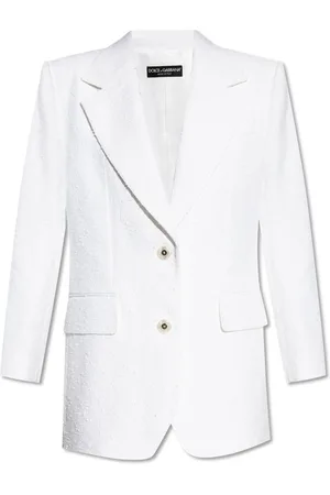 Dolce & Gabbana Dame, Jakker, Hvit, S