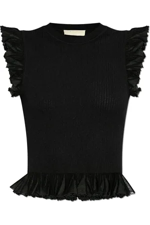 ULLA JOHNSON Dame, Topper, Svart, M