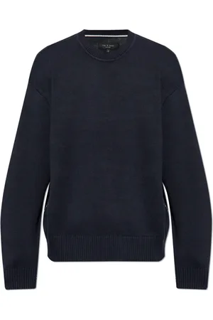 RAG&BONE Herre, Strikkevarer, Blå, M
