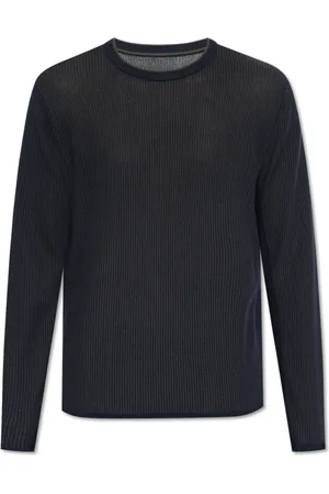 RAG&BONE Herre, Strikkevarer, Blå, 2XL
