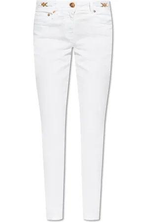 VERSACE Dame, Jeans, Hvit, W25