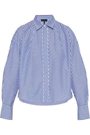 RAG&BONE Dame, Bluser & Skjorter, Blå, L