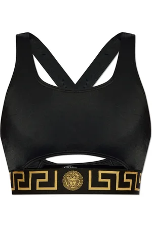 VERSACE Dame, Svømmetøy, Svart, S