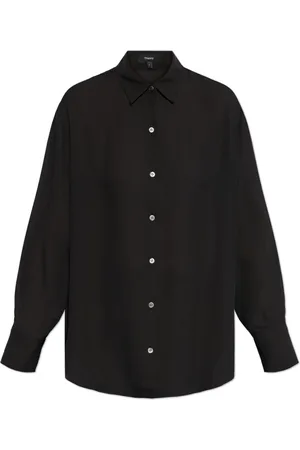 THEORY Dame, Bluser & Skjorter, Svart, XS