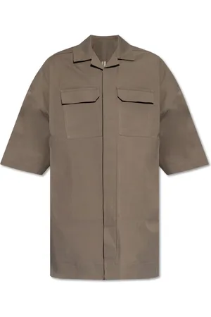 Rick Owens Herre, Skjorter, Brun, L