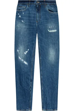 Dolce & Gabbana Herre, Jeans, Blå, XL