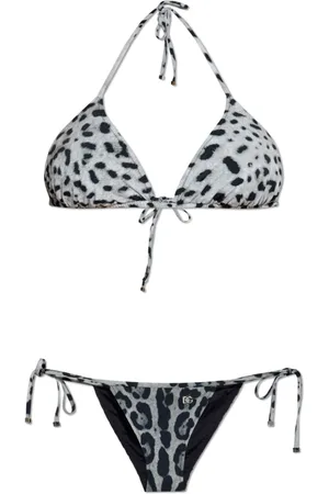 Dolce & Gabbana Dame, Svømmetøy, Grå, XS