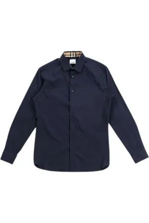 Burberry Herre, Skjorter, Blå, XS
