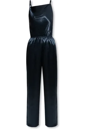 Samsøe Samsøe Dame, Jumpsuits & Playsuits, Blå, L