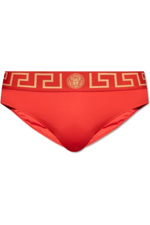VERSACE Herre, Svømmetøy, Rød, S
