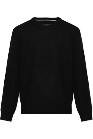 RAG&BONE Herre, Strikkevarer, Svart, S