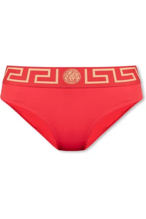 VERSACE Dame, Svømmetøy, Rød, S