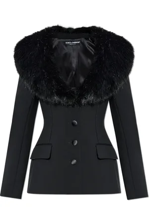 Dolce & Gabbana Dame, Jakker, Svart, S