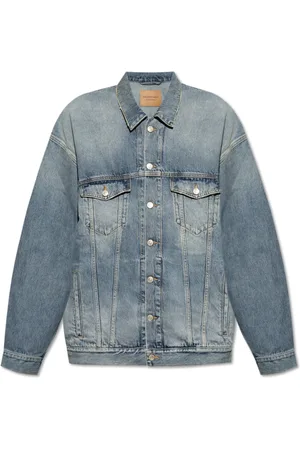 Balenciaga Herre, Jakker, Blå, L