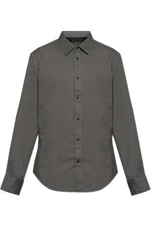 RAG&BONE Herre, Skjorter, Grå, M