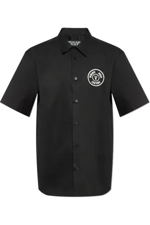 VERSACE Herre, Skjorter, Svart, L