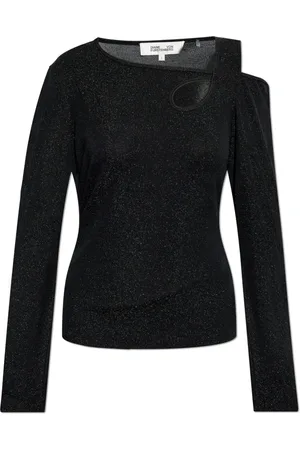 Diane von Furstenberg Dame, Topper, Svart, S
