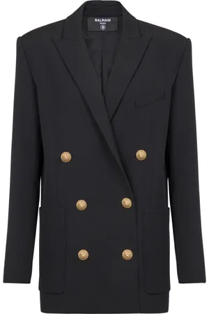Balmain Dame, Jakker, Svart, L
