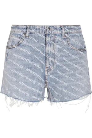 Alexander Wang Dame, Shorts, Blå, W27