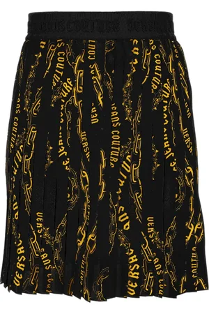 VERSACE Dame, Skjørt, Svart, L