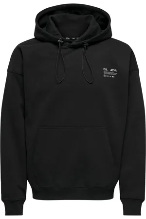Only & Sons Herre, Gensere & Hettegensere, Svart, M