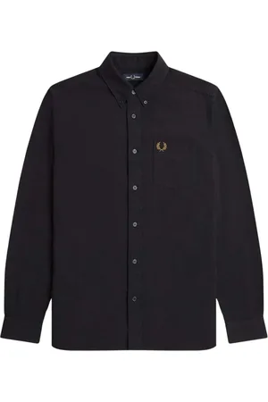 Fred Perry Herre, Skjorter, Svart, S
