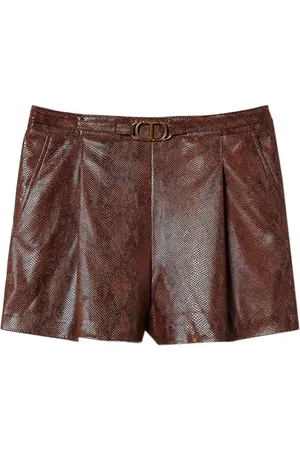 Twin-Set Dame, Shorts, Brun, S
