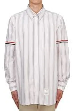 Thom Browne Herre, Skjorter, Hvit, L