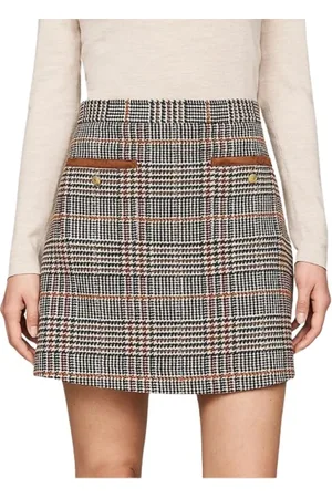 Tommy Hilfiger Dame, Skjørt, Flerfarget, S
