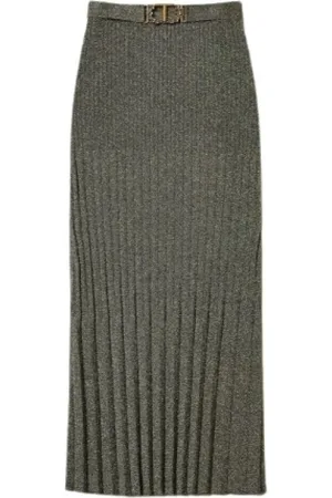 Twin-Set Dame, Skjørt, Grønn, S