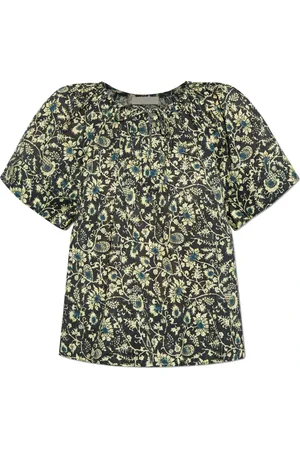 ULLA JOHNSON Dame, Bluser & Skjorter, Flerfarget, 3XS
