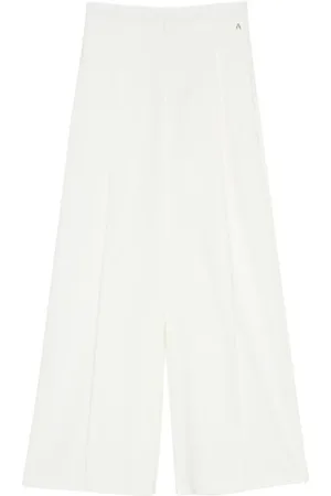 Twin-Set Dame, Bukser, Hvit, L