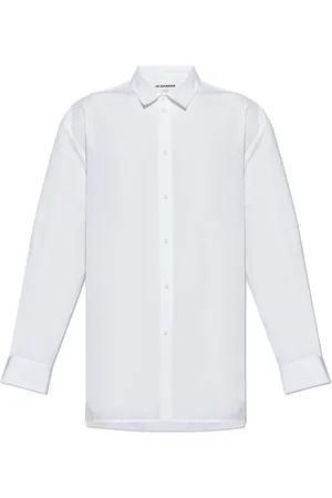 Jil Sander Herre, Skjorter, Hvit, 3XL