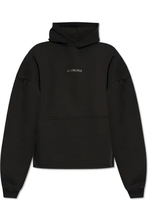 Balenciaga Dame, Gensere & Hettegensere, Svart, 2XL
