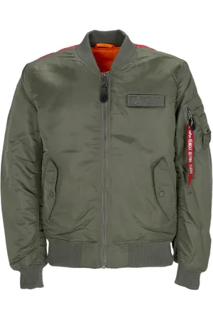 Alpha Industries Herre, Jakker, Grønn, S